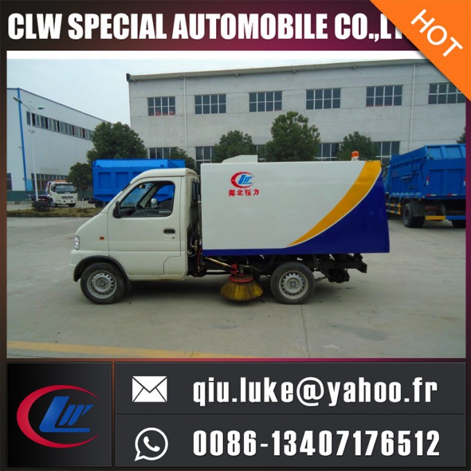 Electric Companct Street Sweeper Brush Truck 