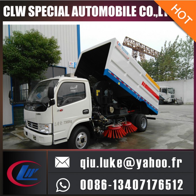 Hot Sale Dongfeng Duolika Street Clean Machine Road Sweeper Truck 