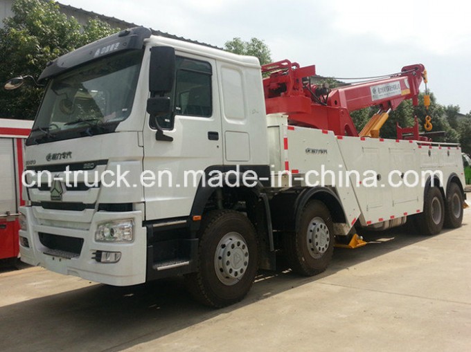 China New HOWO 50mt Heavy Recovery Trucks Sales 