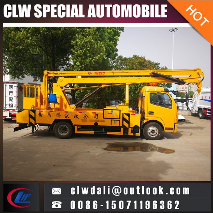 14m Euro5 Aerial Platform Truck for High Working 