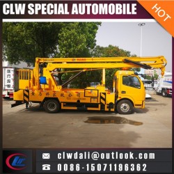 18m 24m Aerial Working Platform Hydraulic Jack Lift Truck