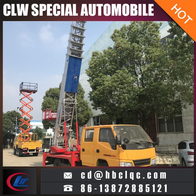 China New 28m 400kg Aerial Work Platform Truck Vehicle 