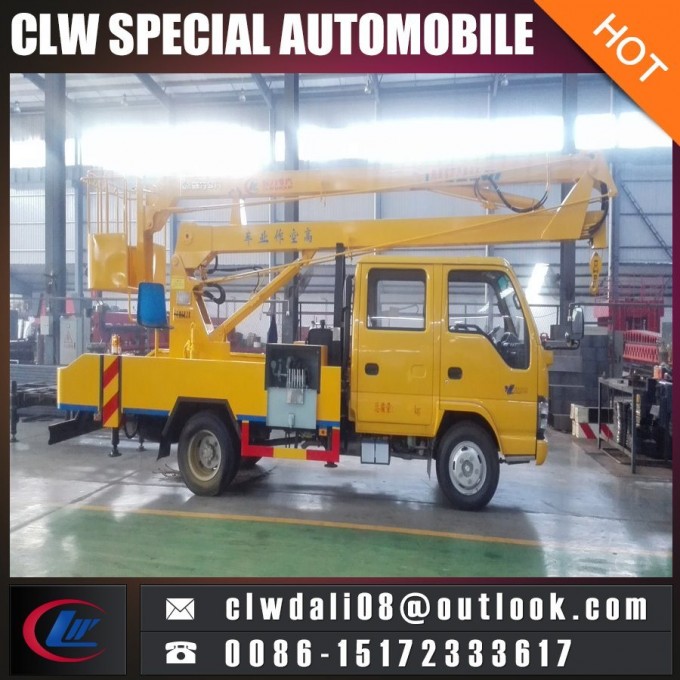 12m-16m China Dongfeng High Altitude Operation Truck with Best Price 