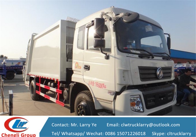 10m3 Garbage Compactor Truck 