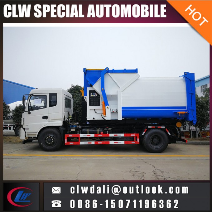 8 Tons Garbage Truck 12m3 Compression Garbage Truck 