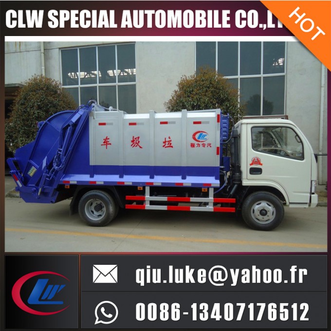 2cbm Waste Compactor Trucks 