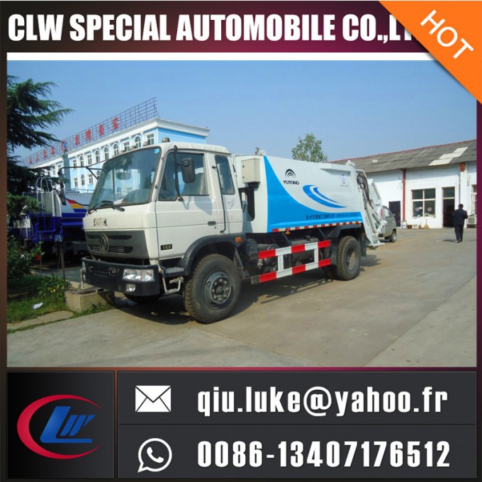 13-18 Cubic Meter Waste Garbage Compactor Truck for Sale 