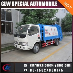 4cbm Compressed Rubbish Vehicle for Garbage Truck