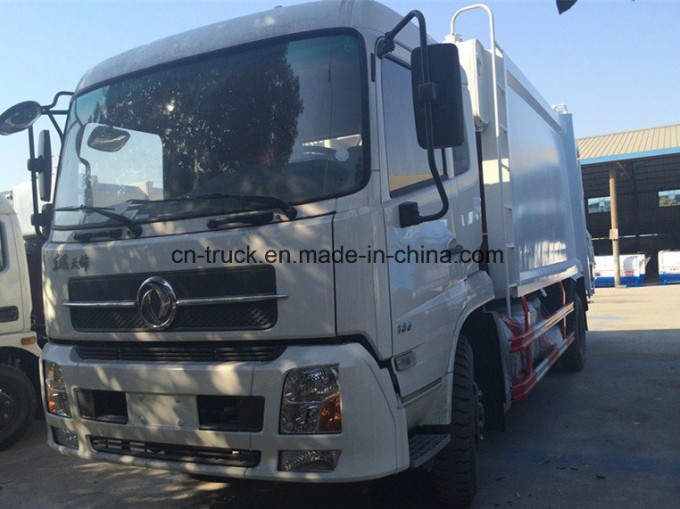 Dongfeng Tianland 10cbm 10t Refuse Compression Truck 