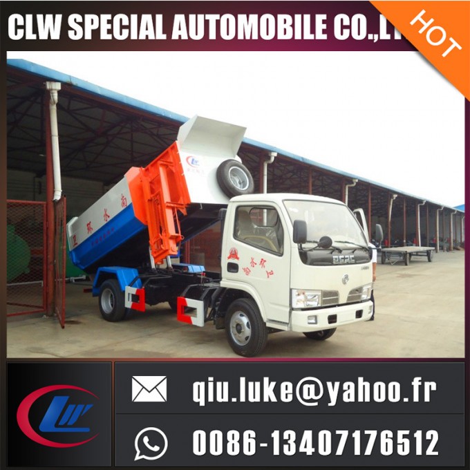 High Quality Container Lift Refuse Truck 