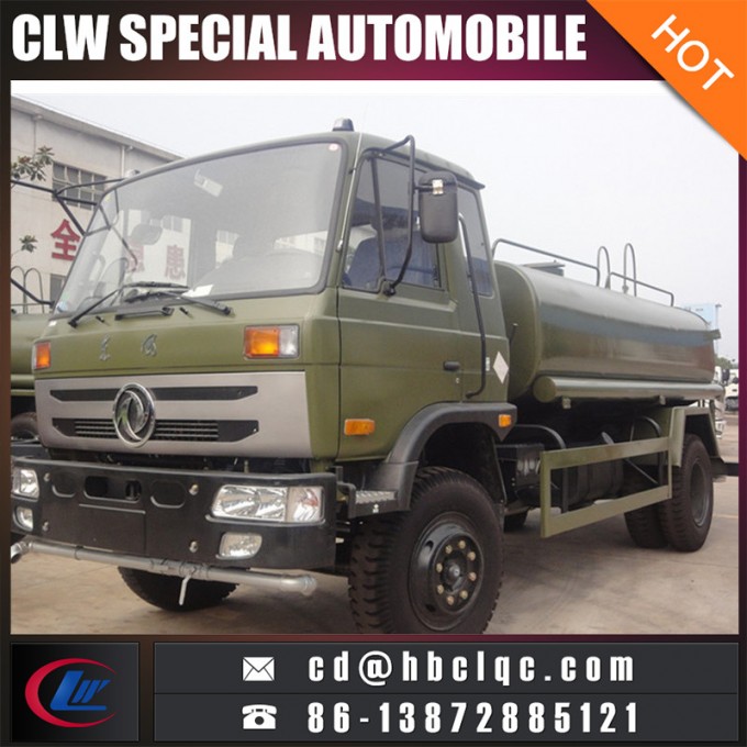 Military Dongfeng 8cbm 10kub Water Transport Sprinkle Tank Truck 