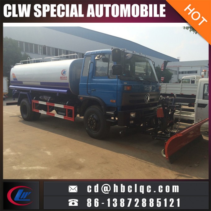 Brand New Dongfeng 14 15 16m3 Street Sprinkler Water Sprinkler Dust Truck 