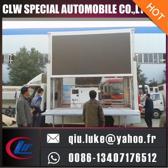 Outdoor Monitor LED Display Truck with LED Display LED Running Message Display 