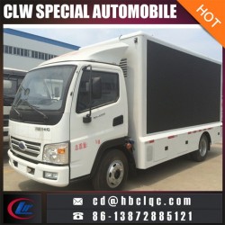 Middle Size 3 Screen Mobile LED Display LED Outdoor Advertising Truck