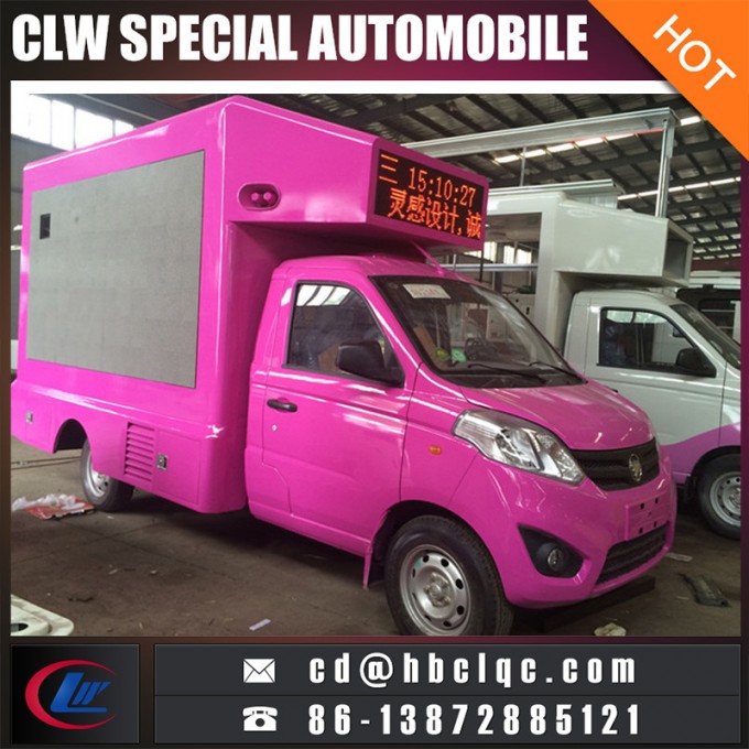 Foton Two Sides Screen LED Truck Advertising LED Mobile Billboard Truck 