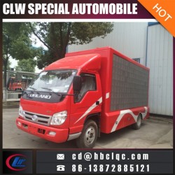 China Factory Sales Mobile Advertisement Truck LED Outdoor Advertising Truck