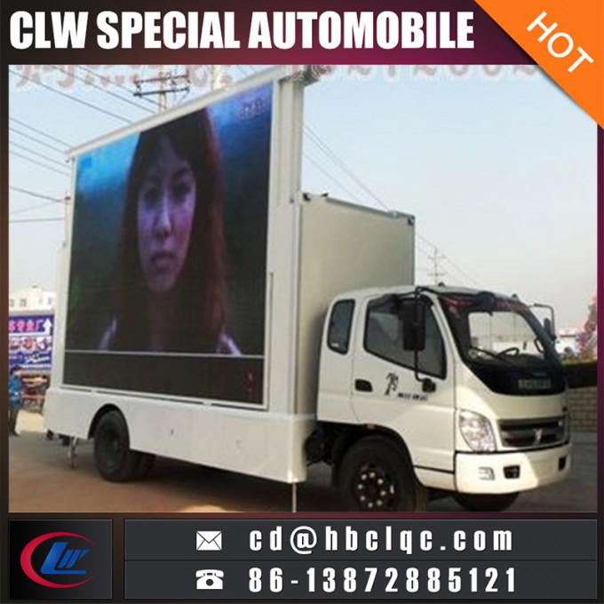 Lower Price Scrolling Advertising Board Truck Mobile LED Stage Vehicle 