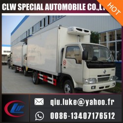 Dongfeng 4X2 95HP 5-10 Tons Refrigerated Van Freezer Truck for Sale in Dubai