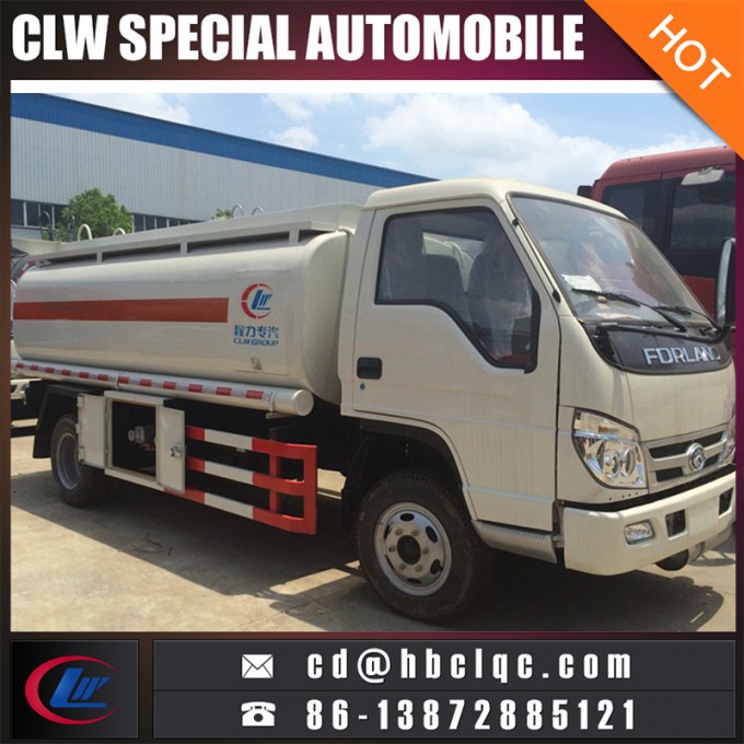 Good Sales Foton 3mt Gasoline Tank Truck Oil Truck 