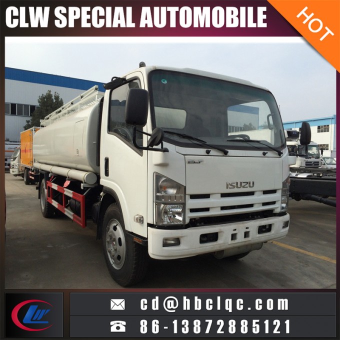 Manufacture Isuzu 8000L Fuel Truck Tanker Gasoline Truck Carrier 