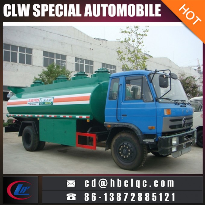 Dongfeng 190p 16m3 Refuel Oil Tanker Truck Oil Tank Truck 