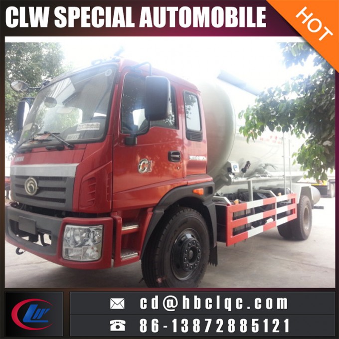 4X2 12mt Bulk Cement Powder Truck Bulk Cement Tanker Truck 