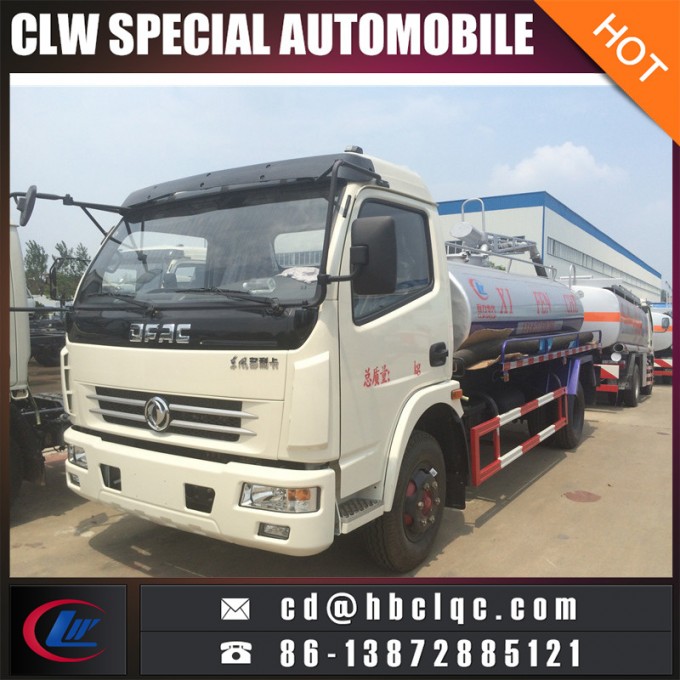 Dongfeng 5000L Septic Vehicle Vacuum Sewage Suction Truck 