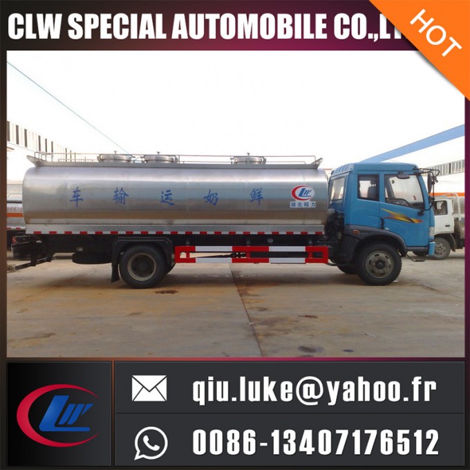 Dongfeng Heavy Duty Low Price Inox Tank Drinking Water and Milk Tank Truck 