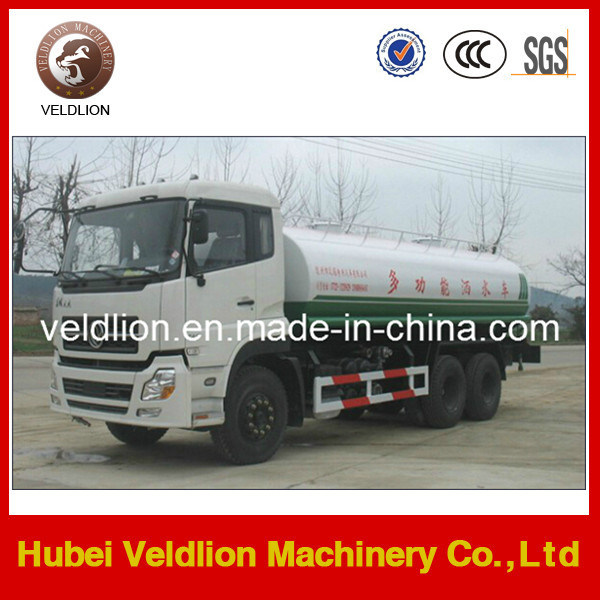 China High Quality 20000 Liter 6X4 Dongfeng Water Tanker Truck for Sale 