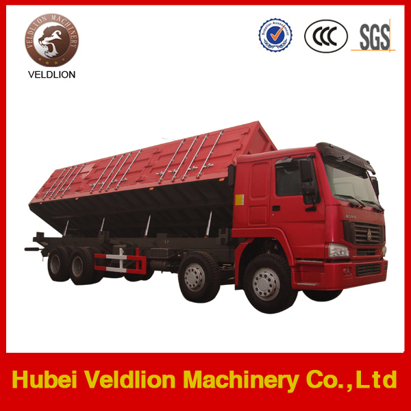 Low Price 45 Tons 12-Wheel Side Tipper Truck 