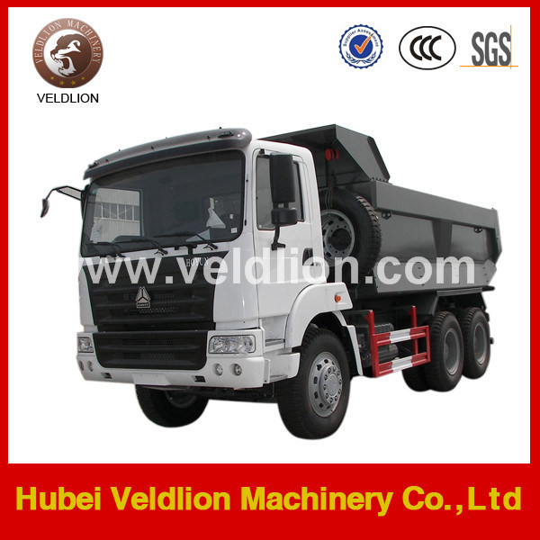 Veldlion 3axle 50ton Loading HOWO 6X4 Dump Trucks 