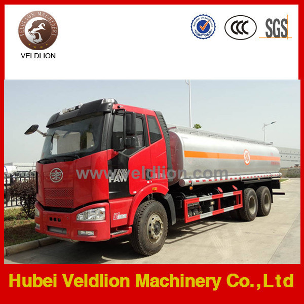 FAW 6X4 Oil/Fuel Tanker Truck with 23000liter Tanker 