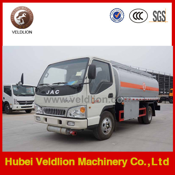 JAC 4X2 Fuel Tanker Truck with 6000L Capcacity 