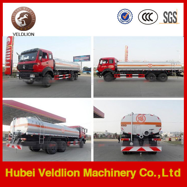 6X4 Beiben 21000 Litres Diesel Truck Fuel Tanker Truck 