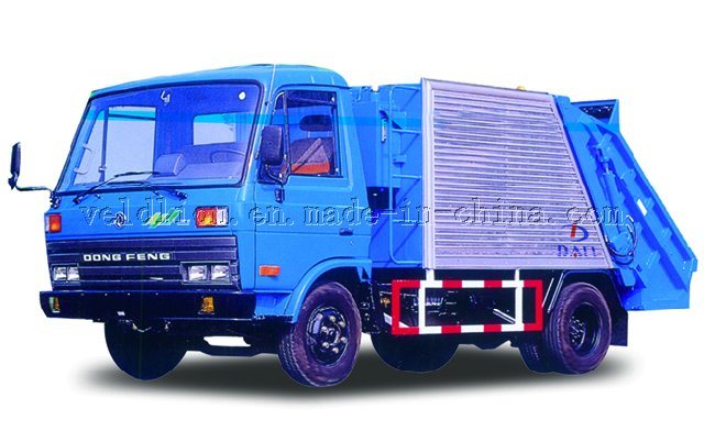 4*2 Dump Type Compactor Garbage Truck 