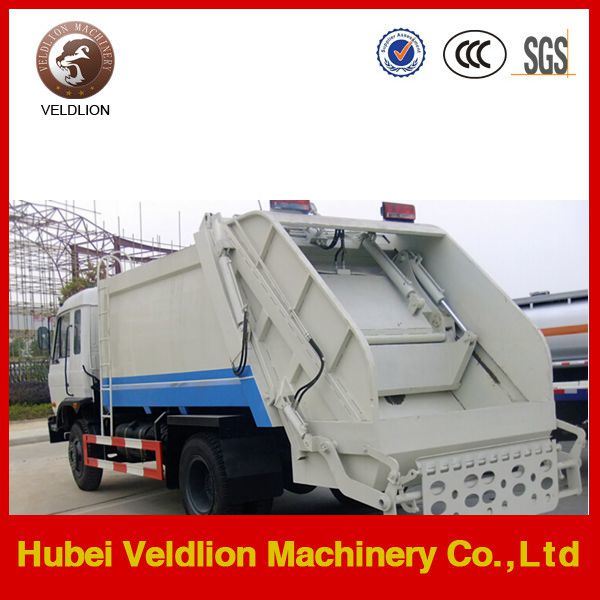 10m3 Refuse Compactor Garbage Truck 