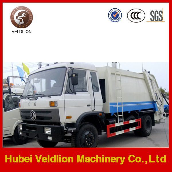 Dongfeng Compression Refuse Collector Compact Garbage Truck 