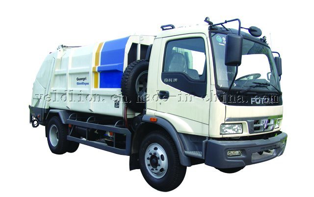 4X2 Compressive Garbage Truck 