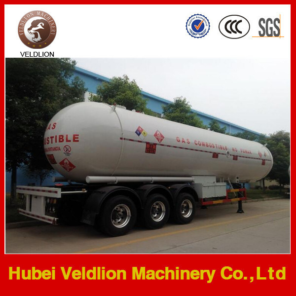 Tri-Axle 30-60m3 Gas Tank Trailer 