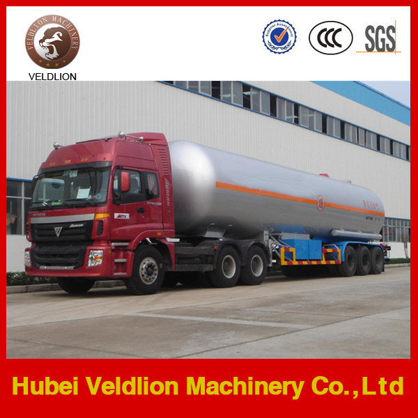 3 Axle 59.52cbm LPG Tanker Semi Trailer 