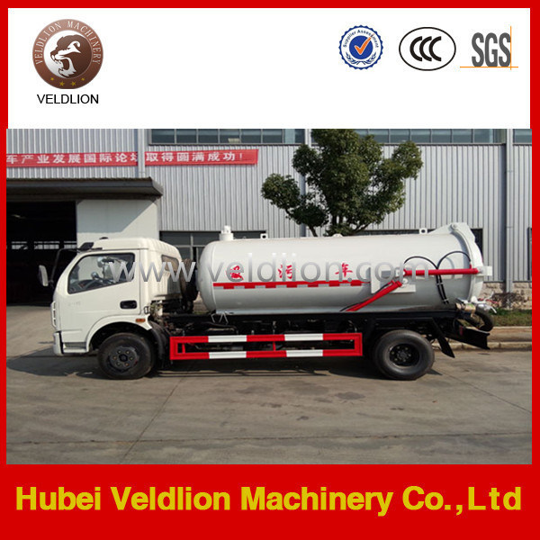 Dongfeng 4000L Vacuum Sewage Suction Truck (Euro 2/3/4) 