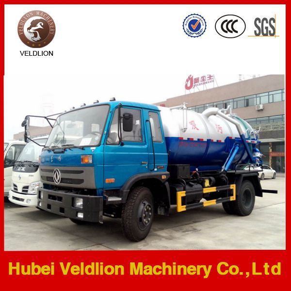 10000L Vacuum Sewage Suction Truck From China Manufacturer 