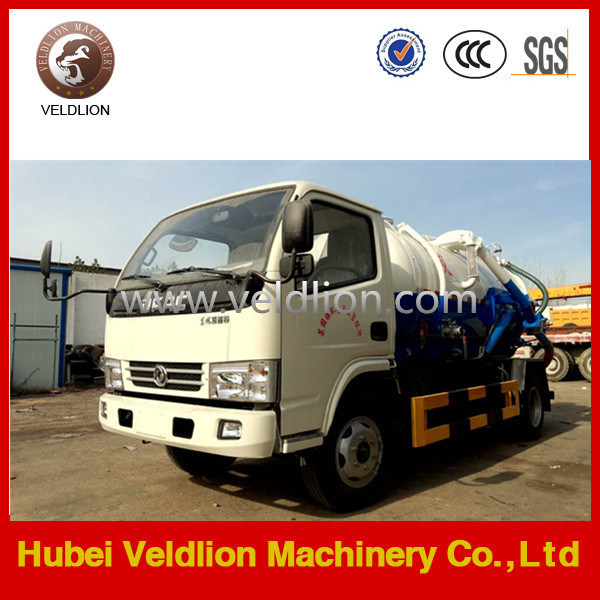 Dongfeng 6000L Vacuum Sewage Suction Truck (Euro 2/3/4) 