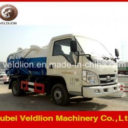 Foton 4X2 3000L Vacuum Fecal Suction Truck