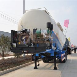 Bulk Cement Transport Semi Trailer for Sale (45000Liters, 30T, 3 Axles)