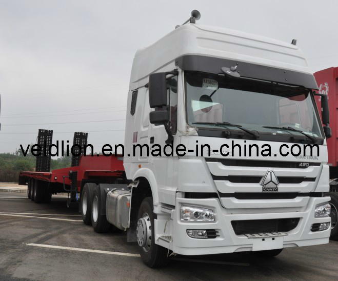 50-60 Tons Low Bed Truck Trailer 