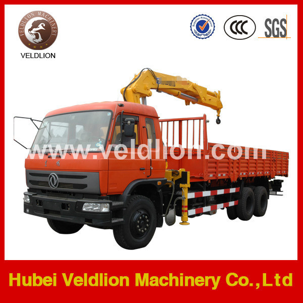 Dongfeng 8 Tons Truck Mounted Crane 