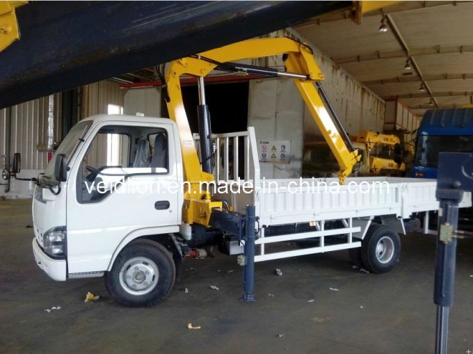 4X2 Knuckle Boom Type Truck with Crane 