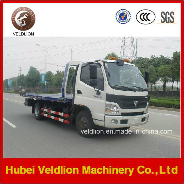 Factory New 4X2 Foton 3ton One Tow Two Road Recovery Towing Wrecker Tow Truck 