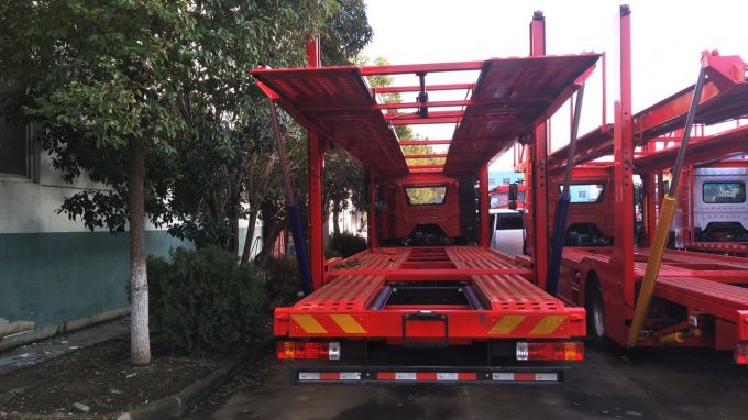 6*4 FAW 8 Cars Carry Wrecker Car Transport Truck 